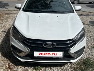 2024 Lada (ВАЗ) Vesta I Рестайлинг (NG), белый, 1490000 рублей, вид 3