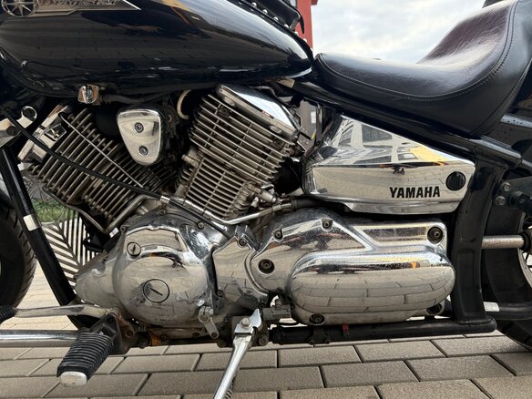 2003 Yamaha XVS1100, чёрный, 490000 рублей - вид 11
