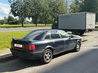 1993 Audi 80 V (B4), чёрный, 170000 рублей, вид 4