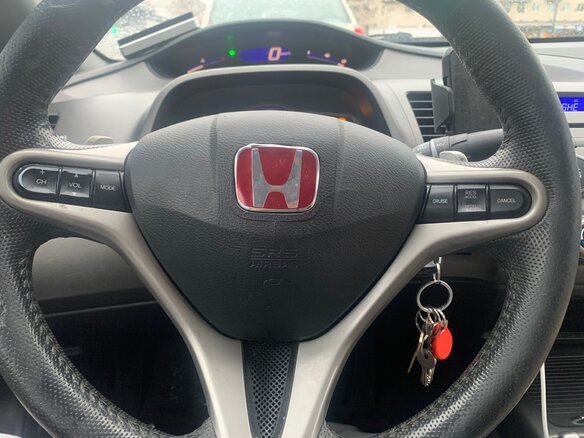 2008 Honda Civic VIII, красный, 500000 рублей - вид 10