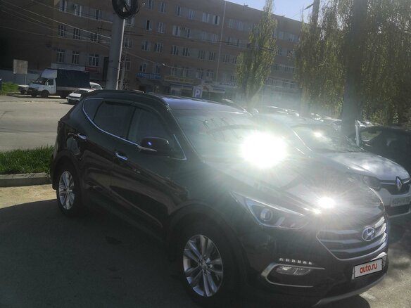 2015 Hyundai Santa Fe III Рестайлинг, чёрный, 2360000 рублей - вид 7