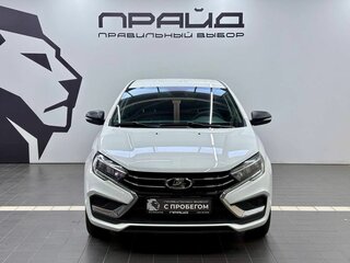 2023 Lada (ВАЗ) Vesta I Рестайлинг (NG), белый, 1149900 рублей, вид 2