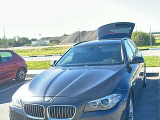 2015 BMW 5 серии 518d VI (F10/F11/F07) Рестайлинг, чёрный, 2450000 рублей, вид 3