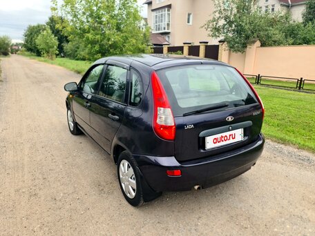 2008 Lada (ВАЗ) Kalina I, синий, 285000 рублей, вид 4