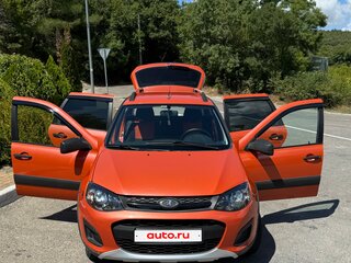 2015 Lada (ВАЗ) Kalina Cross II, оранжевый, 615000 рублей, вид 3