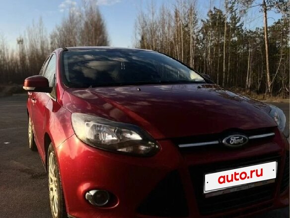 2012 Ford Focus III, красный, 1000000 рублей