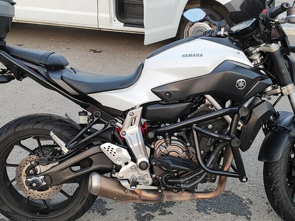 2016 Yamaha MT-07 (FZ-07), белый, 695000 рублей - вид 13