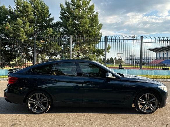 2013 BMW 3 серии Gran Turismo 318d VI (F3x), синий, 1750000 рублей - вид 2