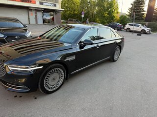 2021 Genesis G90 I Рестайлинг, чёрный, 4150000 рублей, вид 1