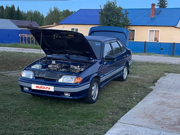 2003 Lada (ВАЗ) 2115, синий, 275000 рублей - вид 5