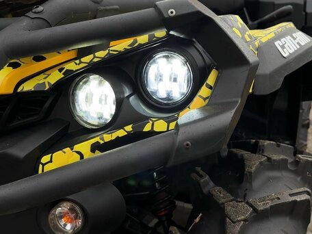 2014 BRP Can-Am Outlander X MR 1000R, жёлтый, 1315000 рублей, вид 5