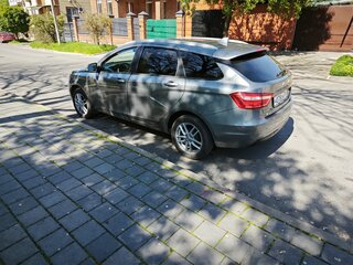 2019 Lada (ВАЗ) Vesta SW I, серый, 985000 рублей, вид 5