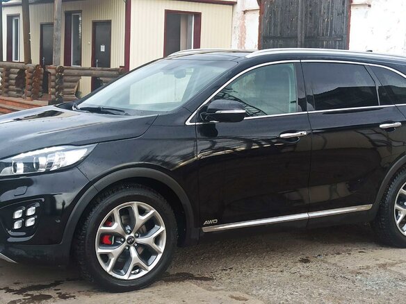 2017 Kia Sorento III Prime, чёрный, 2750000 рублей