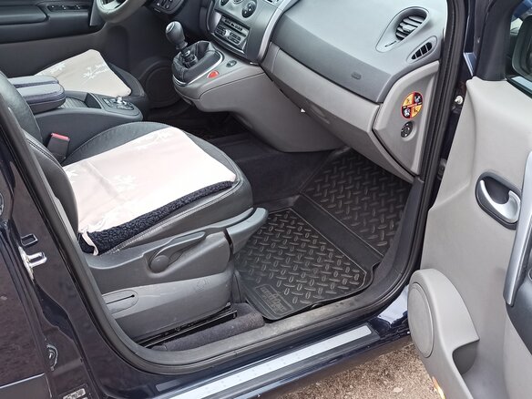 2008 Renault Scenic II Рестайлинг, синий - вид 14