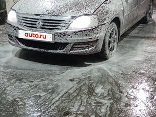 2011 Renault Logan I Рестайлинг, красный, 350000 рублей, вид 4