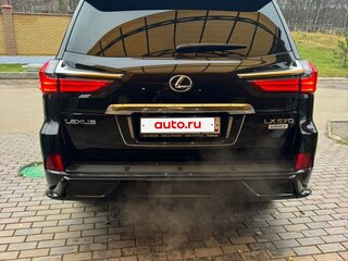 2018 Lexus LX 570 III Рестайлинг 2, чёрный, 8150000 рублей, вид 2