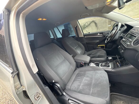2013 Volkswagen Tiguan I Рестайлинг, серый, 1290000 рублей - вид 9