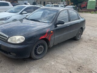 2008 Chevrolet Lanos I, чёрный, 90000 рублей, вид 1