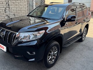 2021 Toyota Land Cruiser Prado 150 Series Рестайлинг 3, чёрный, 6190000 рублей, вид 2