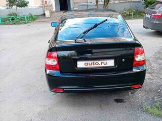 2009 Lada (ВАЗ) Priora I, чёрный, 375000 рублей, вид 2