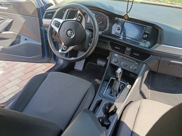 2019 Volkswagen Jetta 6-speed VII, синий, 1440000 рублей - вид 7