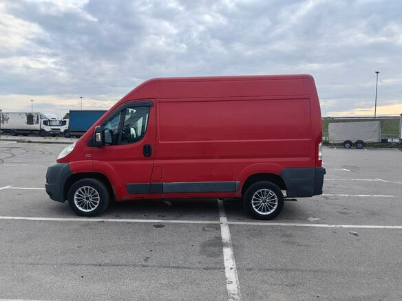 2012 Fiat Professional Ducato, красный - вид 2