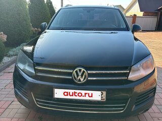 2012 Volkswagen Touareg II, чёрный, 1950000 рублей, вид 2