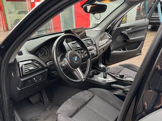 2015 BMW 1 серии 118i II (F20/F21) Рестайлинг, чёрный, 1475000 рублей, вид 5
