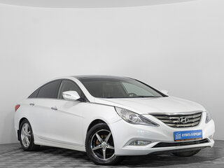 2012 Hyundai Sonata VI (YF), белый, 829000 рублей, вид 1