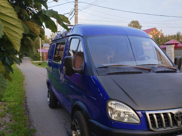 2004 ГАЗ Соболь (2752), синий, 550000 рублей - вид 1