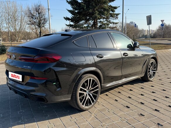 2023 BMW X6 40i III (G06) Рестайлинг, чёрный, 6400000 рублей - вид 38
