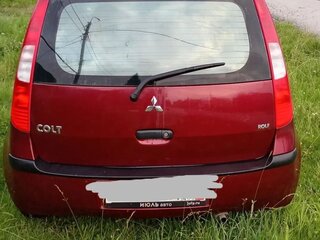 2006 Mitsubishi Colt VI (Z20/Z30), красный, 490000 рублей, вид 3