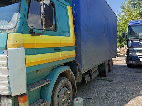 1992 Scania R-Series, зелёный, 700000 рублей, вид 1