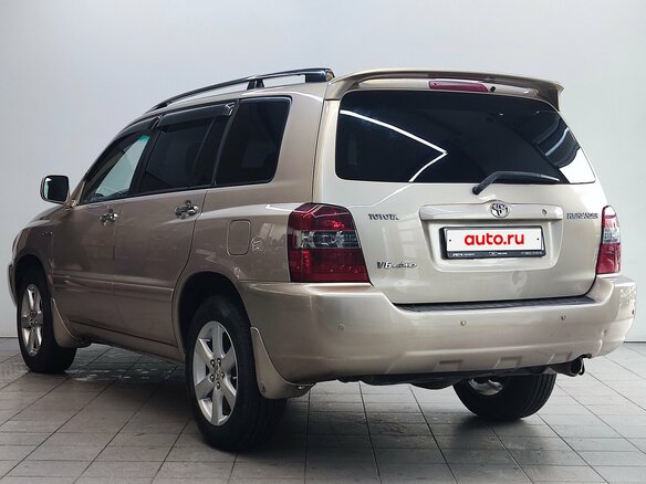 2004 Toyota Highlander I (XU20) Рестайлинг, золотистый, 950000 рублей - вид 6