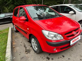 2008 Hyundai Getz I Рестайлинг, красный, 455000 рублей, вид 3