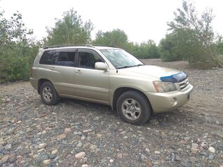 2002 Toyota Highlander I (XU20), золотистый, 1220000 рублей, вид 4