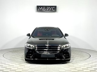 2024 Mercedes-Benz S-Класс 500 Long 4MATIC VII (W223), чёрный, 23600000 рублей, вид 2