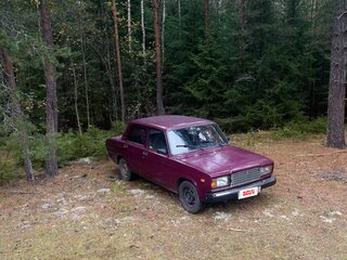 2006 Lada (ВАЗ) 2107, пурпурный, 103000 рублей, вид 3