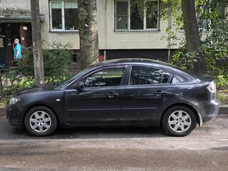 2008 Mazda 3 I (BK) Рестайлинг, чёрный, 260000 рублей, вид 4