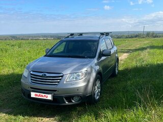 2008 Subaru Tribeca I Рестайлинг, серебристый, 900000 рублей, вид 3