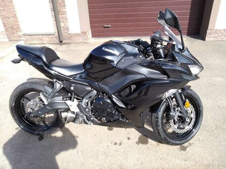 2020 Kawasaki Ninja 650, чёрный, 1150000 рублей, вид 5