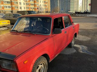 1997 Lada (ВАЗ) 2107, красный, 99999 рублей, вид 1