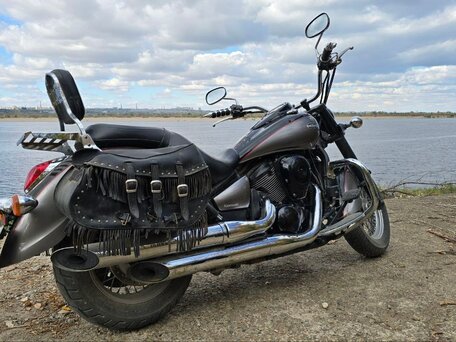2014 Kawasaki VN900 Vulcan, серый, 599000 рублей, вид 4