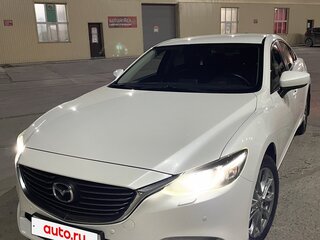 2016 Mazda 6 III (GJ) Рестайлинг, белый, 1850000 рублей, вид 5