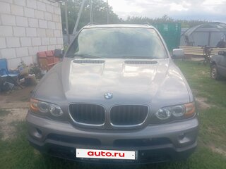 2004 BMW X5 3.0i I (E53) Рестайлинг, серый, 1100000 рублей, вид 1