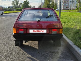 1988 Lada (ВАЗ) 2109, красный, 600000 рублей, вид 3