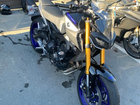 2018 Yamaha MT-09 (FZ-09), чёрный, 920000 рублей, вид 1