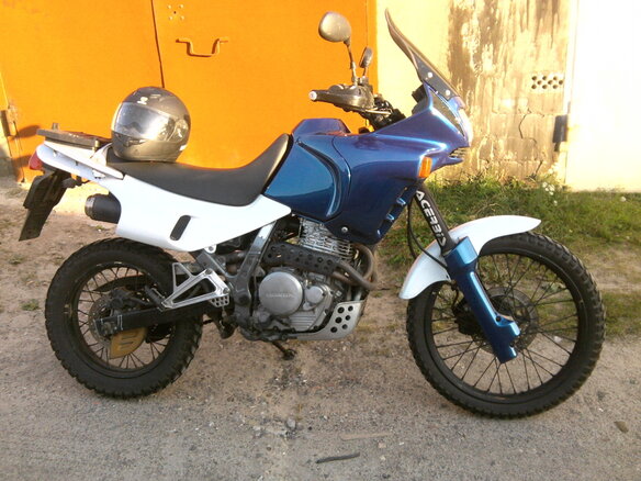 1993 Honda NX, синий, 300000 рублей - вид 19