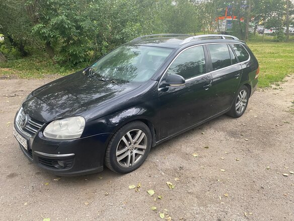 2009 Volkswagen Golf V, чёрный, 689000 рублей