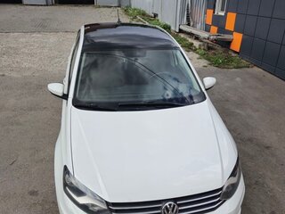 2017 Volkswagen Polo V Рестайлинг, белый, 1260000 рублей, вид 2
